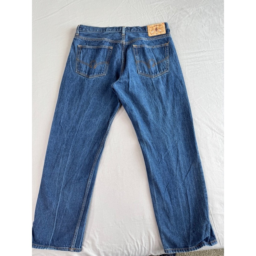 Rocawear Jeans Mens‎ W38 L32 Blue Button Fly Straight Leg Hip Hop Grunge Y2K